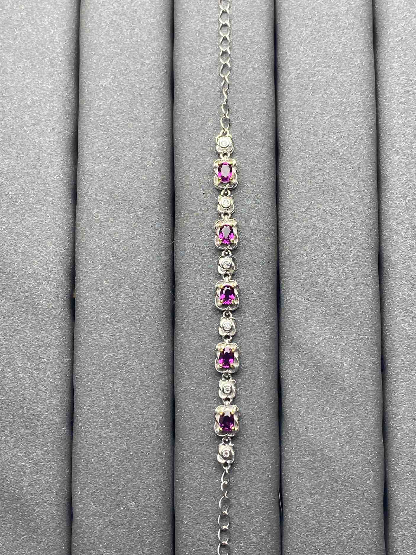 2744 Garnet Bracelet