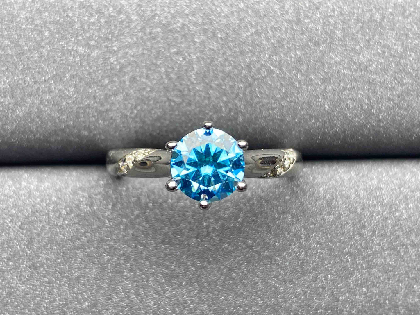 2956 Moissanite Ring