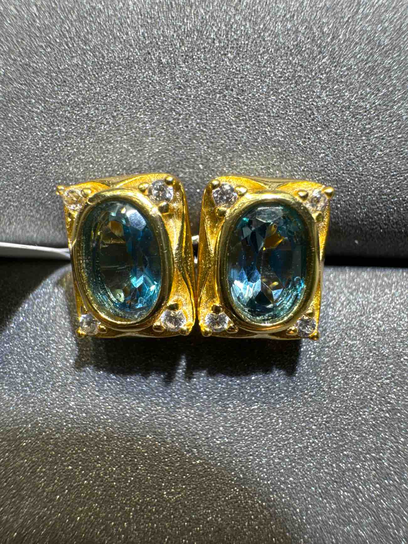 2219 Topaz Earrings