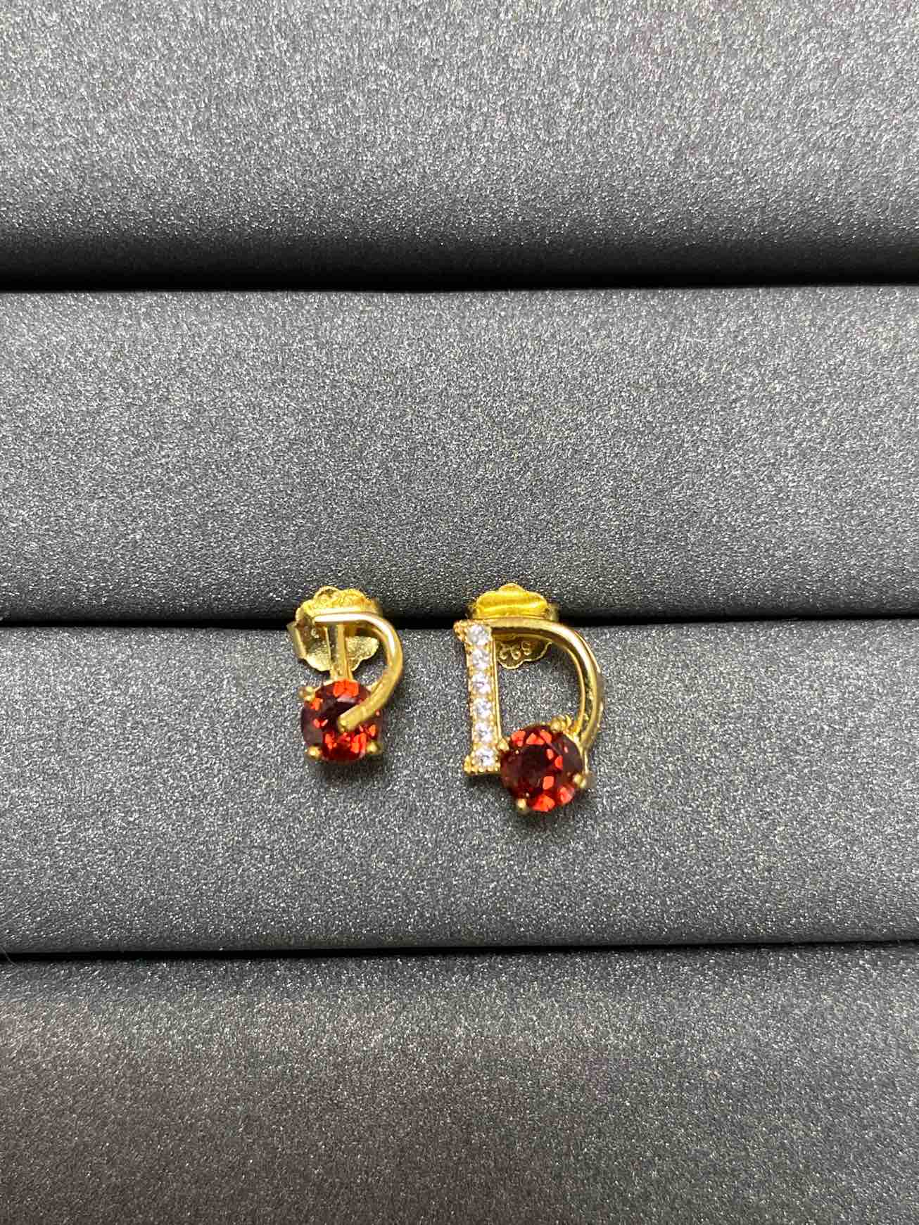 2411 Garnet Earrings
