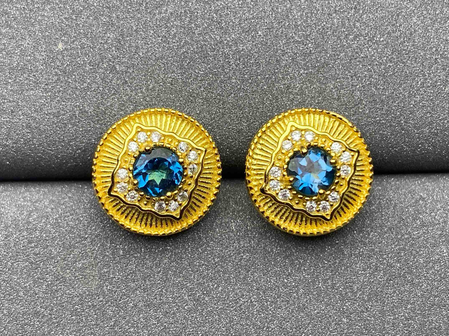 2976 Topaz Earrings