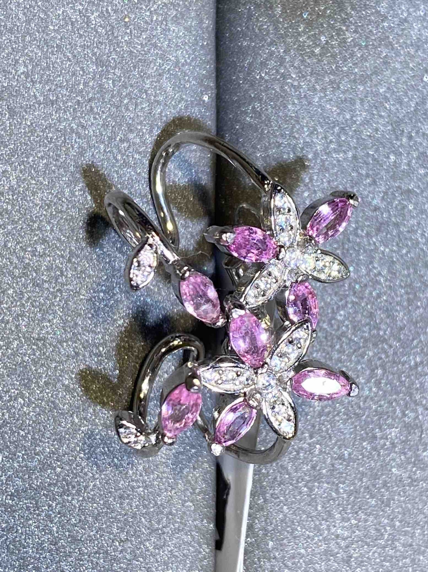 1565 Sapphire Earrings