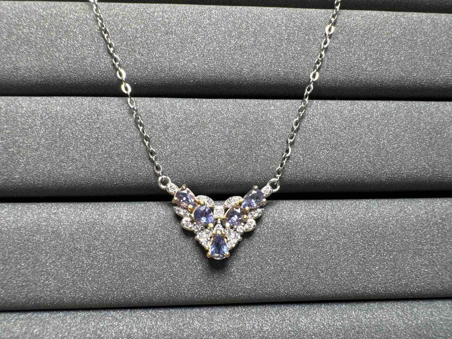 1669 Tanzanite Necklace