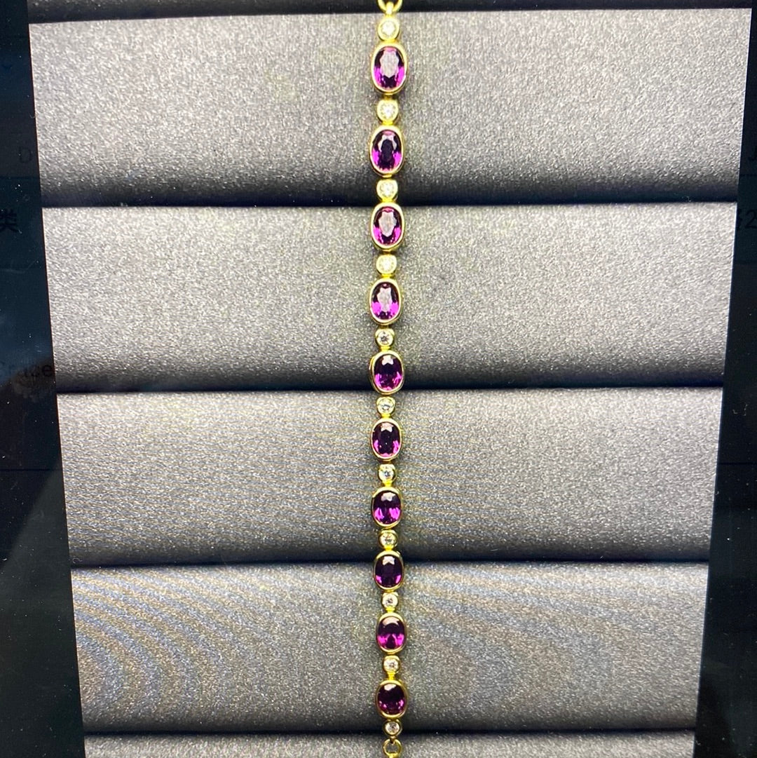 2912 Garnet Bracelet