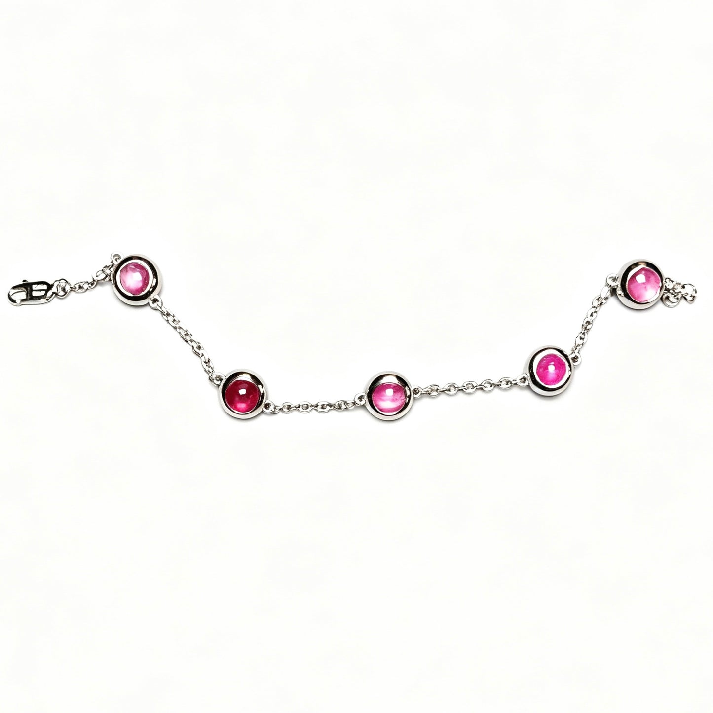 Star Ruby Bubble Bracelet