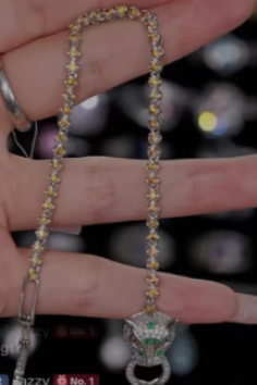 Yuki-yellow sapphire bracelet use$22.8