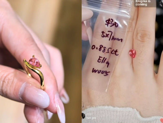 Miya-gold setting+resized fee $5 for 24484