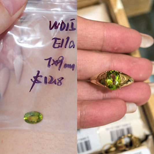 Miya-gold setting+resized fee 5 for 24706