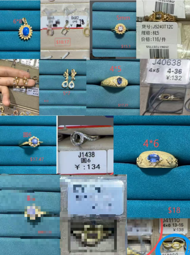 Miya-ring setting,pendant setting and earring setting