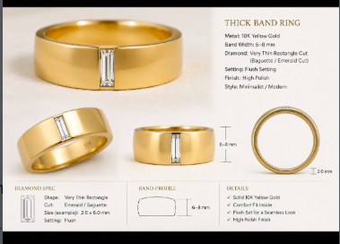 Nini-Custom ring, installment payment available, US 8, 10k gold, $200 deposit.