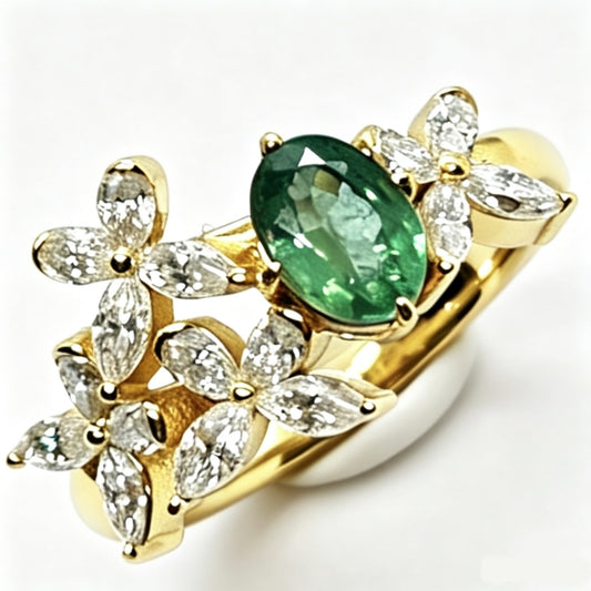 Emerald  Fabulous Ring