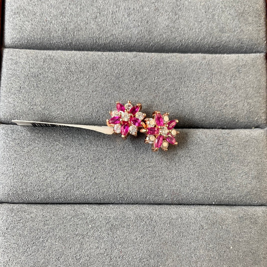 2774 Sapphire Earrings