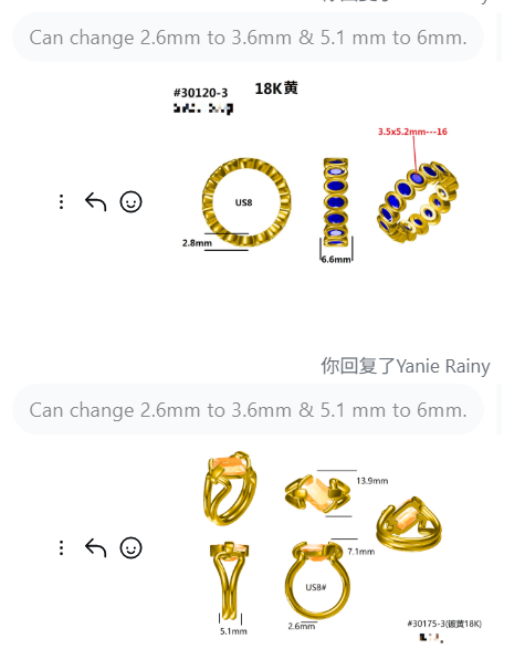 Cassie-The price difference for thicker rings