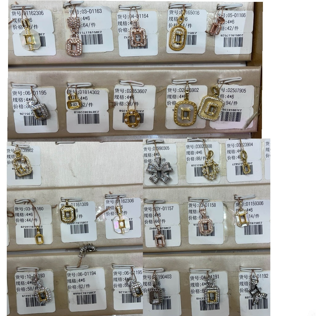 Emerald Cut 4mm*6mm - 0004 Choose Settings