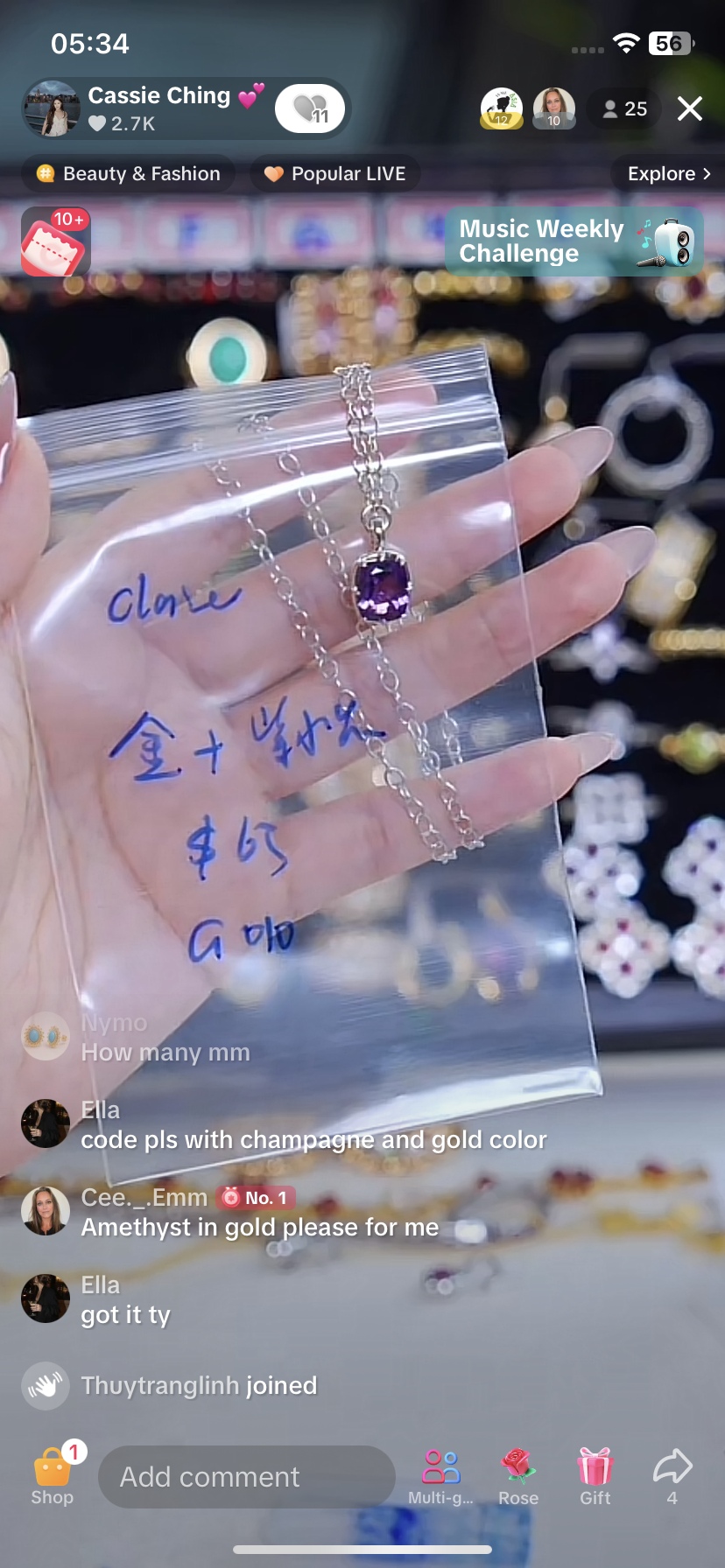 G010 Cassie