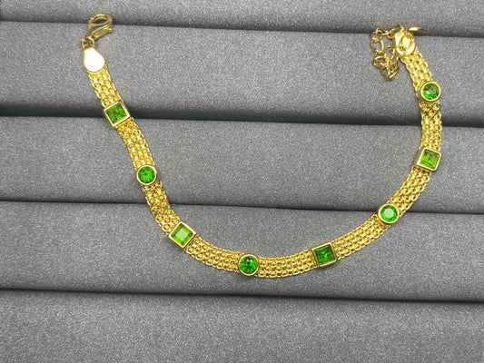 5256 Diopside Bracelet