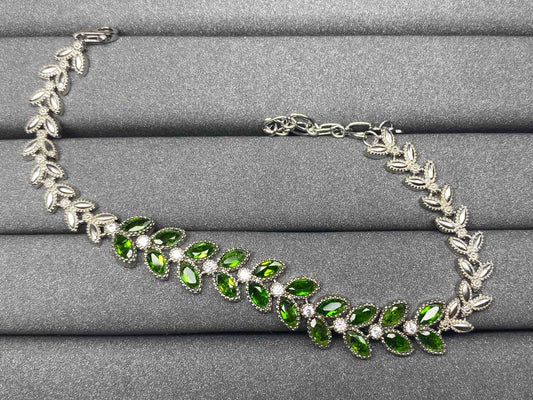 5284 Diopside Bracelet