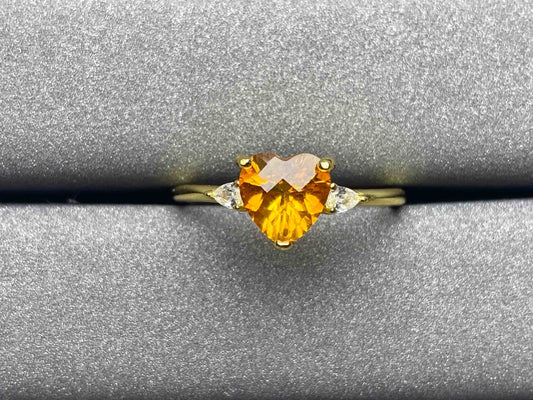 5348 Citrine Ring