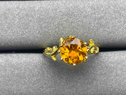 5349 Citrine Ring