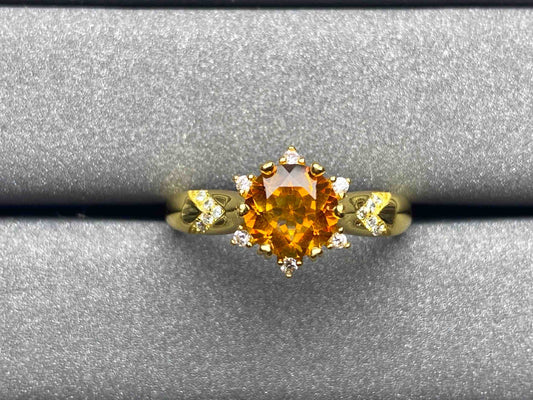 5358 Citrine Ring