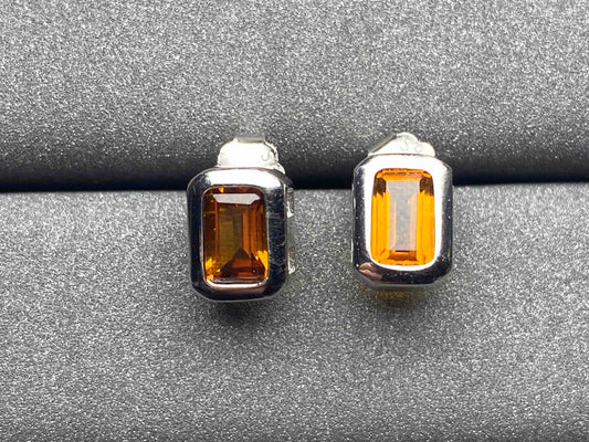 5376 Citrine Earrings