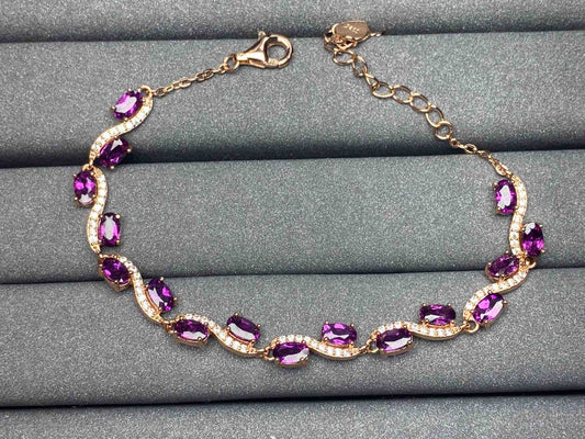 5377 Garnet Bracelet
