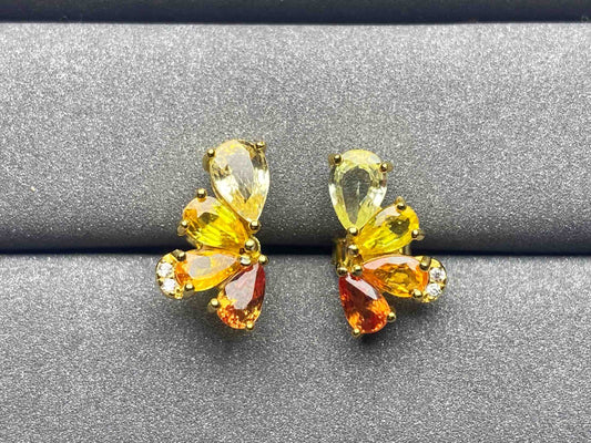 5430 Sapphire Earrings