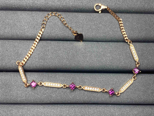 5458 Garnet Bracelet