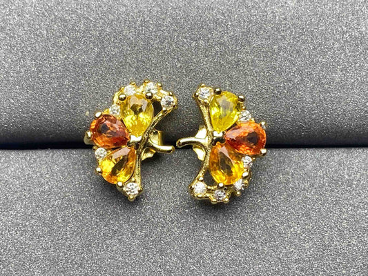 5491 Sapphire Earrings