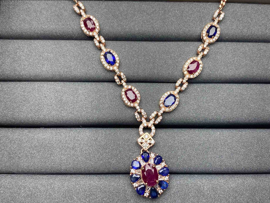 5500 Sapphire Necklace