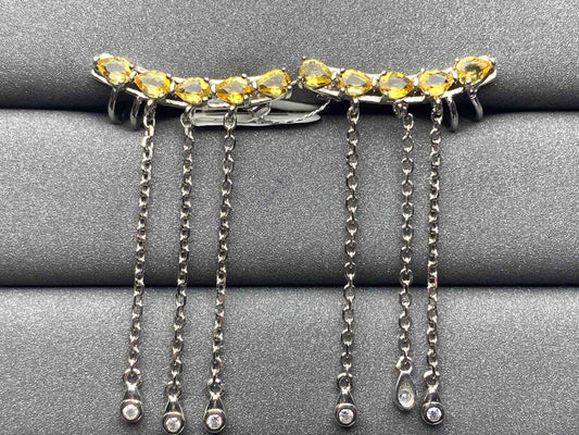 A715 Citrine Earrings