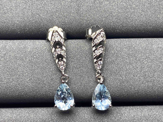 5924 Aquamarine Earrings