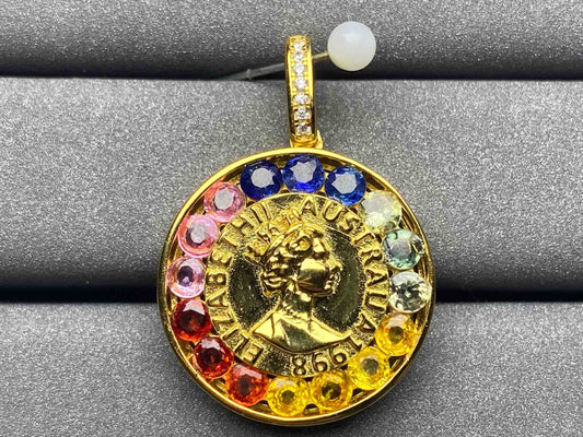5942 Sapphire Pendant