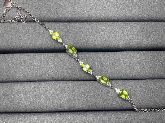 5956 Peridot Bracelet