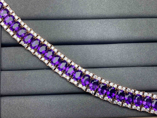 A3808 Amethyst Bracelet