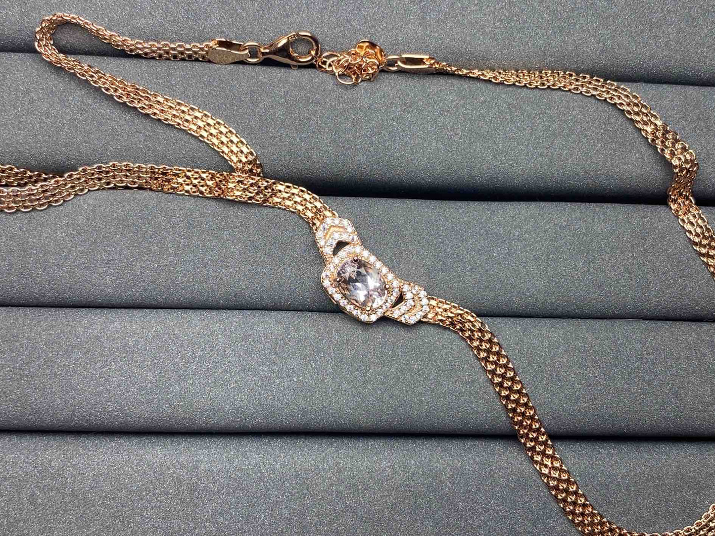 6001 Morganite Bracelet