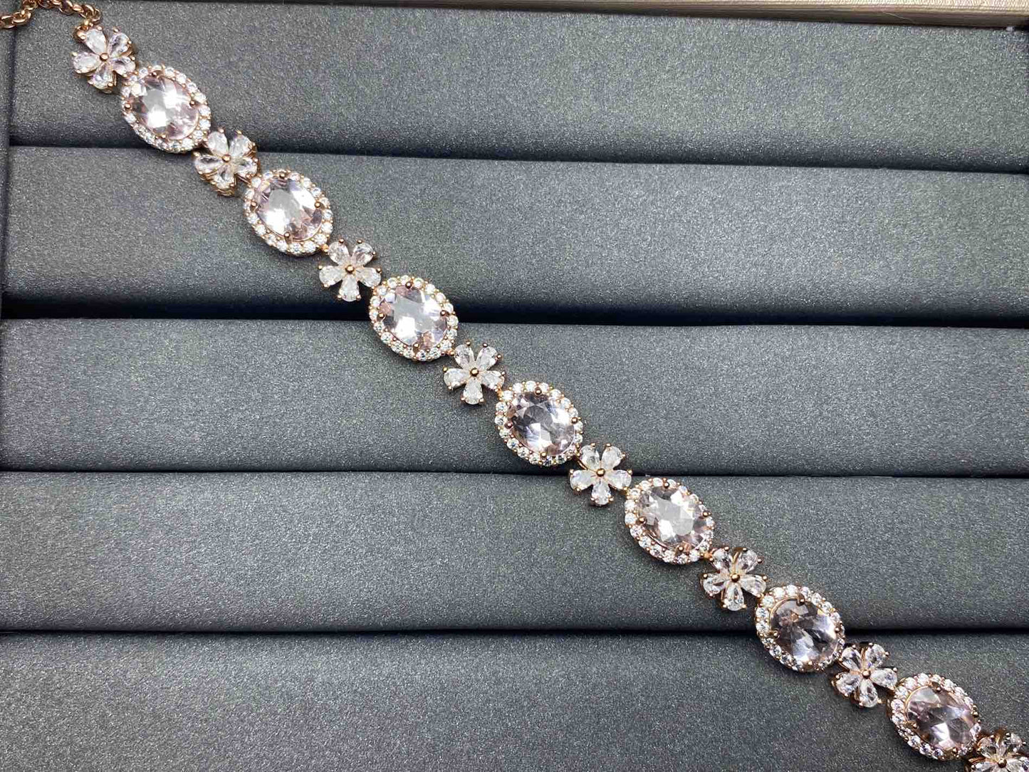 6010 Morganite Bracelet