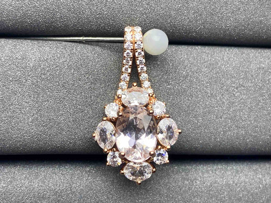 6014 Morganite Pendant