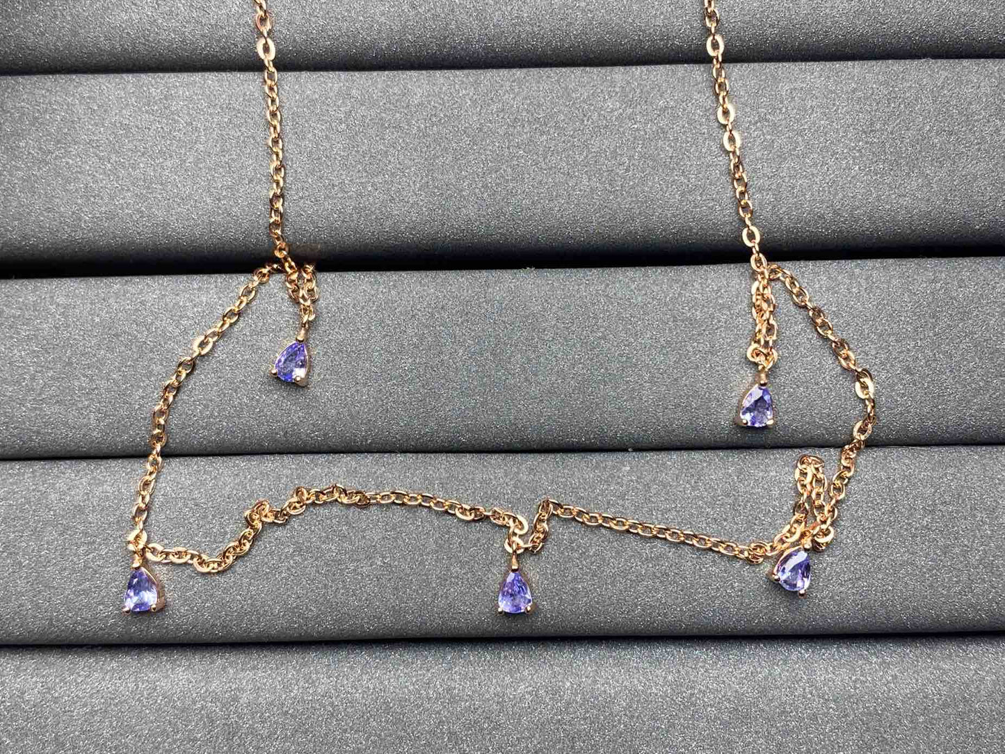 6018 Tanzanite Necklace