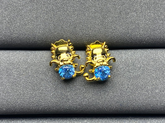 6125 Topaz Earrings
