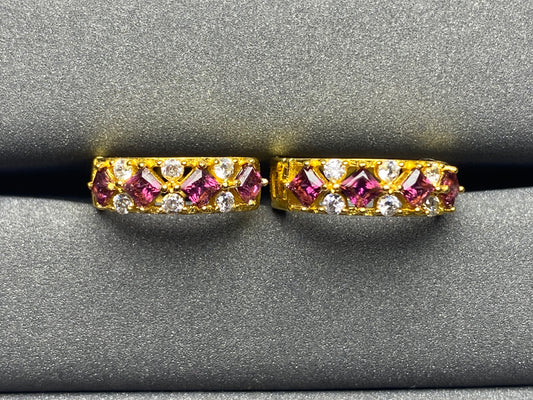 6132 Garnet Earrings