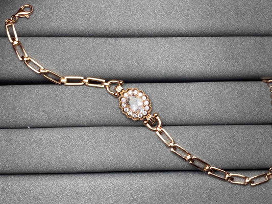 6134 Morganite Bracelet