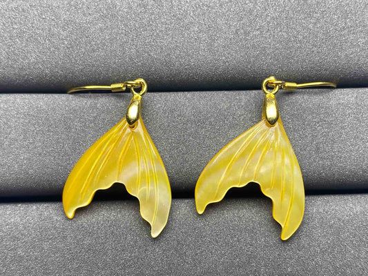 6201 Silver Conch Earrings