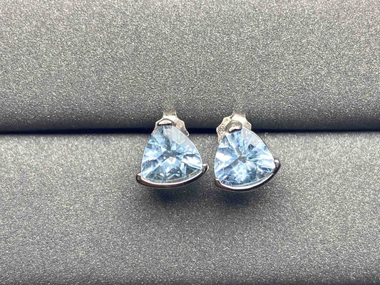 6206 Aquamarine Earrings