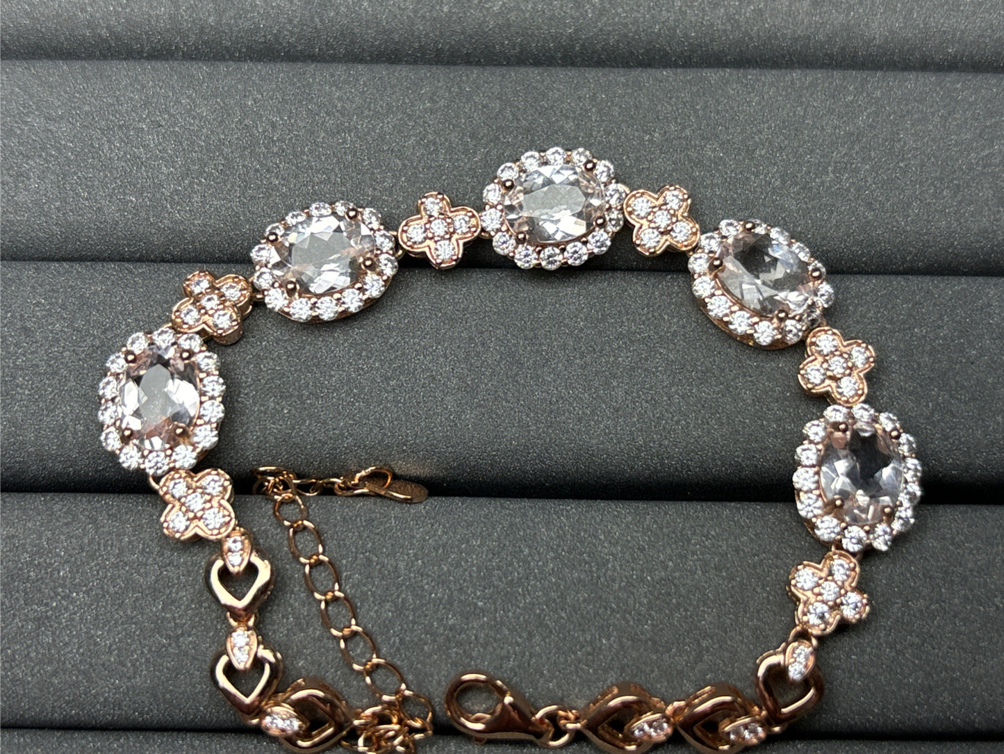 6220 Morganite Bracelet