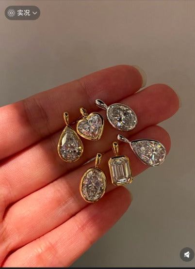 Nini-Custom pendant for #29894, gold, universal clasp