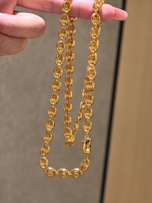 CHN031 Chain-Necklace 7mm 50cm