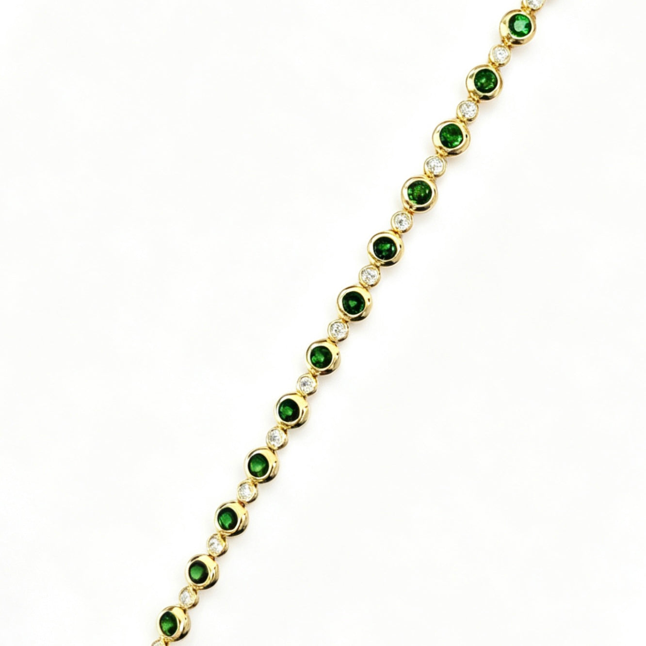 Diopside Bubble Bracelet