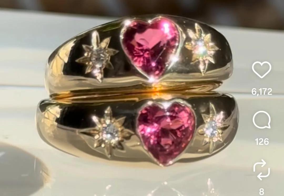 Nini-Custom ring for #30103, 14k yellow, US2