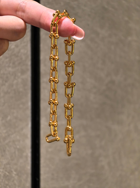 CHN025 Chain-Bracelet 7mm 19cm